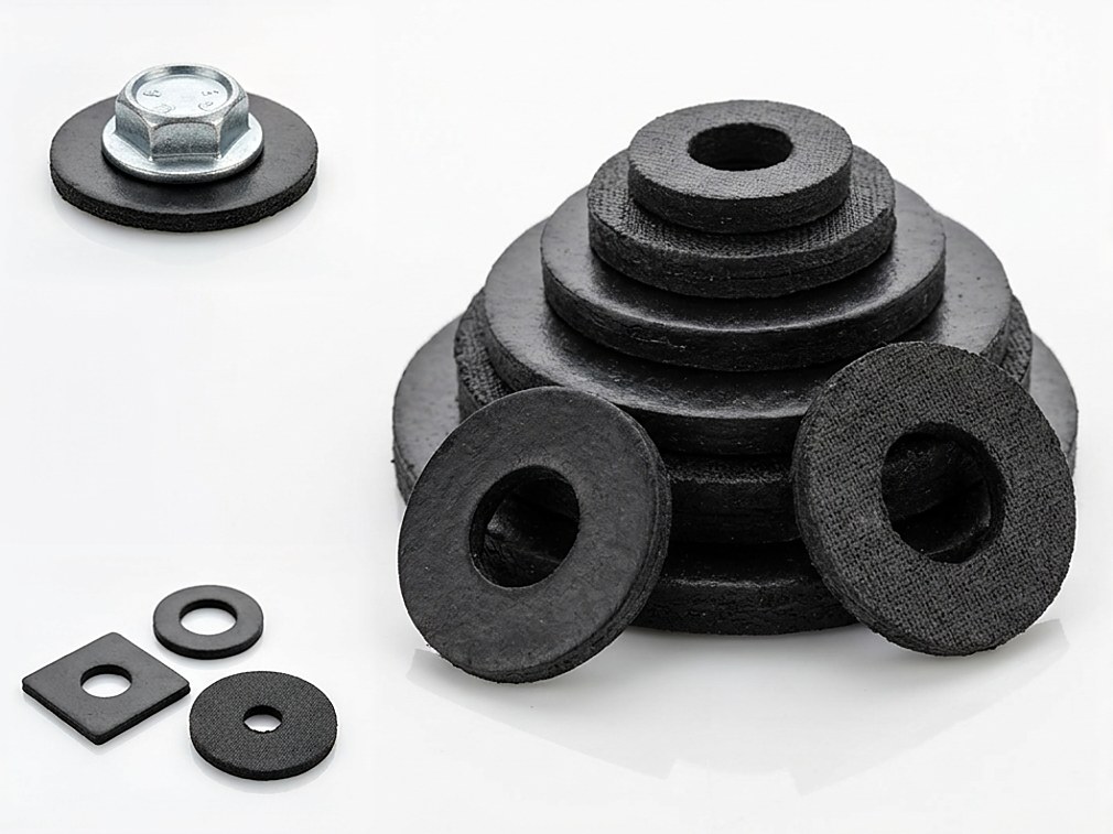 Bitumen washers — full size range with hex bolt assemblies